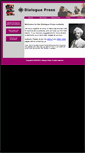 Mobile Screenshot of dialoguepress.com